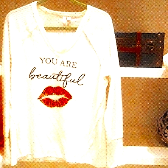 Cato Tops - Sexy NWOT light thermal top!!